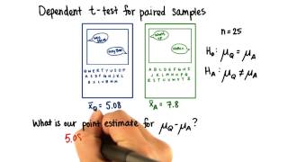 Keyboards: Point Estimate for Difference - Intro to Inferential Statistics