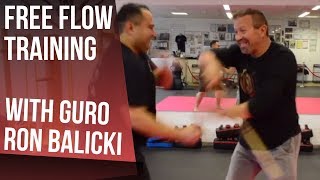 Free Flow Close Range Training with Sifu/ Guro Ron Balicki.