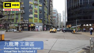 【HK 4K】九龍灣 工業區 | Kowloon Bay - Industrial District | DJI Pocket 2 | 2021.08.12