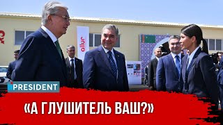 Токаев и Бердымухамедов в Туркестане: зачем прилетал экс-президент? | President
