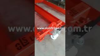 OLSLİFT MANUEL BOBİN TRANSPALETİ - MANUAL COIL PALLET TRUCK