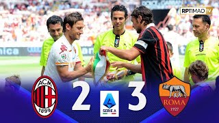 Milan 2 x 3 Roma ● Serie A 2008/09 Extended Goals \u0026 Highlights ᴴᴰ