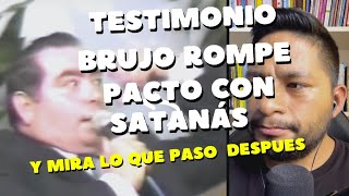 brujo rompe pacto con satanás y no mira lo que paso después 🙏 #dios #brujo