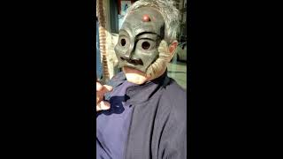 Venetian Black Plague Victim's Mask made for Carnevale