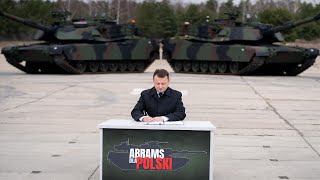 Poland signs deal to buy 2nd batch of Abrams tanks