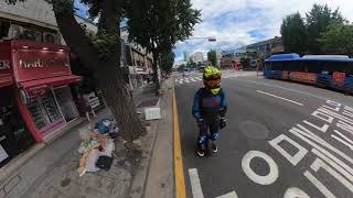 Seoul South Korea / Unang Libot with z10 ( Segway-Ninebot One) Part 1