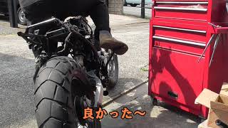 TW200　パリッと計画　その3　キックギア修理　のはずが・・・ #TW200