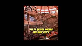 Last movie where we saw rexy? | Rexy edit | #jurassicworld #shorts #rexy #dinosaur