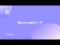 what is cos0