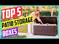 ▶️Best Patio Storage Boxes On The Market in 2022 [ TOP 5 PICKS ]