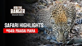 Safari Highlights #649: 12th January 2022 | Maasai Mara/Zebra Plains | Latest #Wildlife Sightings