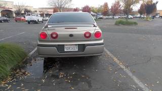 2003 Chevy Impala No Muffler