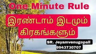 One Minute Rule / இரண்டாம் இடமும் கிரகங்களும்.... #vedicastrology ##zodiacsigns #horoscope