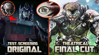 Transformers Rise Of The Beasts ALL Deleted Scenes and Dark Alternate Ending Explained