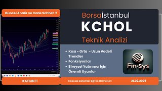 Kchol borsa yorumları Koç Holding hisse yorum analiz #kchol #borsa #hisse Alınır Mı?