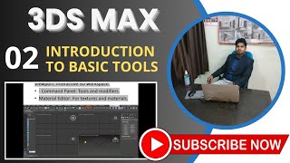 Part - 2 ( Introduction to Basic Tools ) #3dsmax @Arif_Anjum