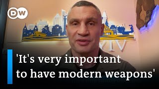 Kyiv Mayor Klitschko: Russia will go as far as we allow it | DW News