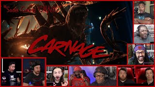 Various Reaction to "Carnage Reveal" in Venom Let there be Carnage | Epic Reaction Compilation