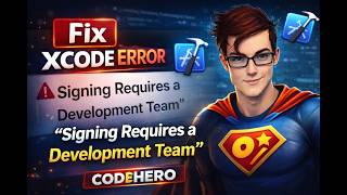Fix ‘Signing Requires a Development Team’ in Xcode 26 (Guide)