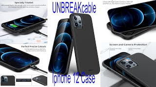 IPhone 12 UNBREAKcable Case Soft TPU LOOKS GREAT!!!