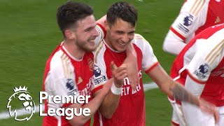 Jakub Kiwior heads Arsenal 4-0 in front of Newcastle | Premier League | NBC Sports