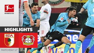 "Buzzer beater" for Leverkusen! | FC Augsburg - Bayer 04 Leverkusen 0-1 | Highlights | MD 17 – 23/24