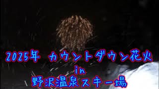 野沢温泉スキー場カウントダウン花火 2025年 #野沢温泉スキー場 #カウントダウン花火 #2025年 #愛猫の供養 #愛猫と思い出 #愛猫と旅行 #遺骨 #遺骨ネックレス #愛猫 #忘れない