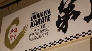 THE 1st OKINAWA KARATE INTERNATIONAL TOURNAMENT 2018 / kata Uechi ryu and Goju ryu