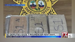 Moore County man charged in $3 million fentanyl bust
