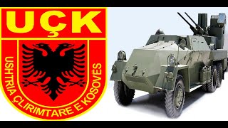 Kosovo Albanian UCK vs Serbian Army M5359 Praga Anti-Aircraft Gun Vehicles