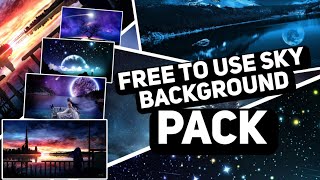 Free To Use Sky Background Pack For Your Thumbnail || Pubg Lite Awm Headshot status