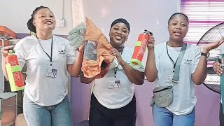 FLIGHT ATTENDANT TRAINING 3| HOW TO FIGHT FIRE 🔥 IN THE AIRCRAFT LAVATORY (Toilet) AS A CABIN CREW