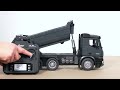 amewi arocs 2651 rc truck unboxing first test scale 1 16 radio controlled model truck rtr