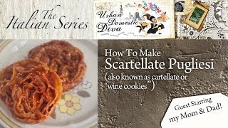 How To Make Scartellate Pugliese (also known as cartellate or \