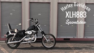 【出荷整備】エボスポ XLH883 70Sチョッパースタイルの制作 キング＆クイーンシート スポーツスター EvoSpo XLH883 70S chopper style production