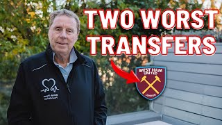 🚨 URGENT! LEGEND HARRY REDKNAPP REVEALS HIS TWO WORST TRANSFERS… - WEST HAM NEWS TODAY