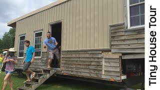 Tiny House Converted From a Totaled 5th Wheel Travel Trailer Camper