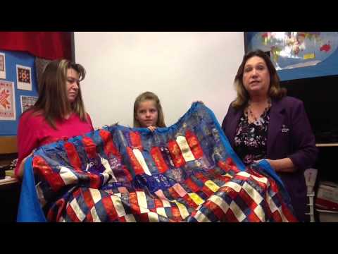 Lovisa Stehle's fair ribbon quilt Lovisa Stehle's fair ribbon quilt