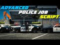 Free Advanced Police Job Script | QBCore Framework | FiveM Tutorial #65