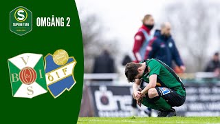 Varbergs BoIS - Östers IF | Höjdpunkter | Superettan 2024 Omgång 2