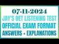 OET READING TEST 07.11.2024 #oet #oetexam #oetnursing #oetlisteningtest