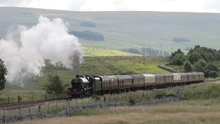 LMS 45699 Galatea runs solo the with the 4th of July Dalesman 04/07/23