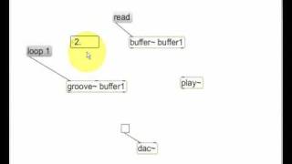 Introduction to MaxMSP: Audio Buffers