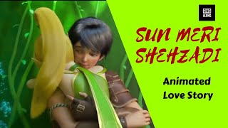 Saaton Janam Main Tere - Sun Meri Shehzadi -Full Song-Animation Love Story