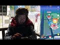 【ポケモンgo】寒波襲来！極寒の中、計17戦で初実装色違いを狙う！ カプ・コケコ レイドアワー