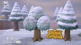 Winter vibes | You’ve finally found peace... Relaxing Animal crossing music calm your anxiety 🌿