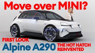 FIRST LOOK: Alpine A290 - the hot hatch REINVENTED | Electrifying
