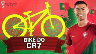 MONTEI A BIKE DO CRISTIANO RONALDO | BICICLETA DE PORTUGAL NA COPA