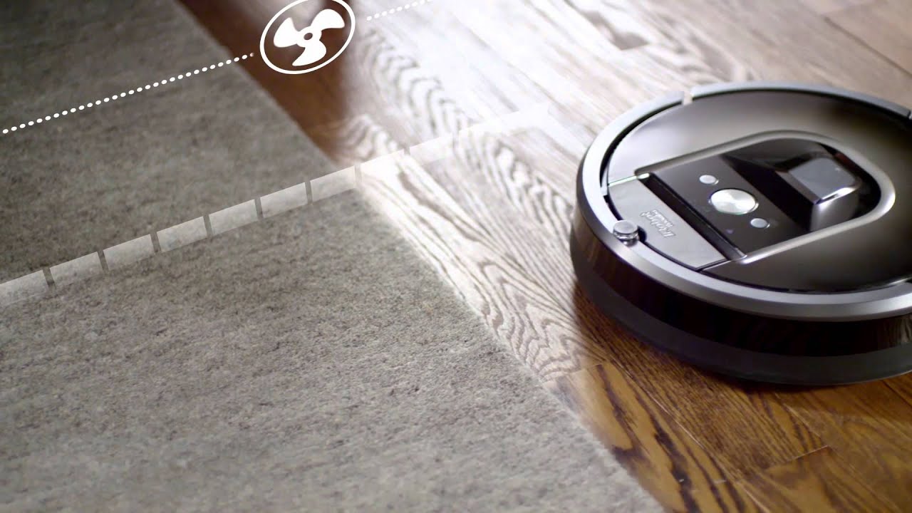 IRobot Roomba 980 Vacuum Cleaning Robot - YouTube