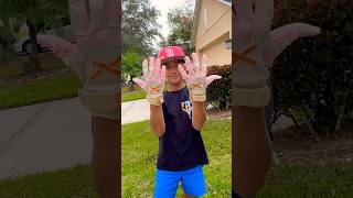 Absolutely Ridiculous Strawberry Ice Cream Batting Gloves! #baseball #batflip #viralvideo